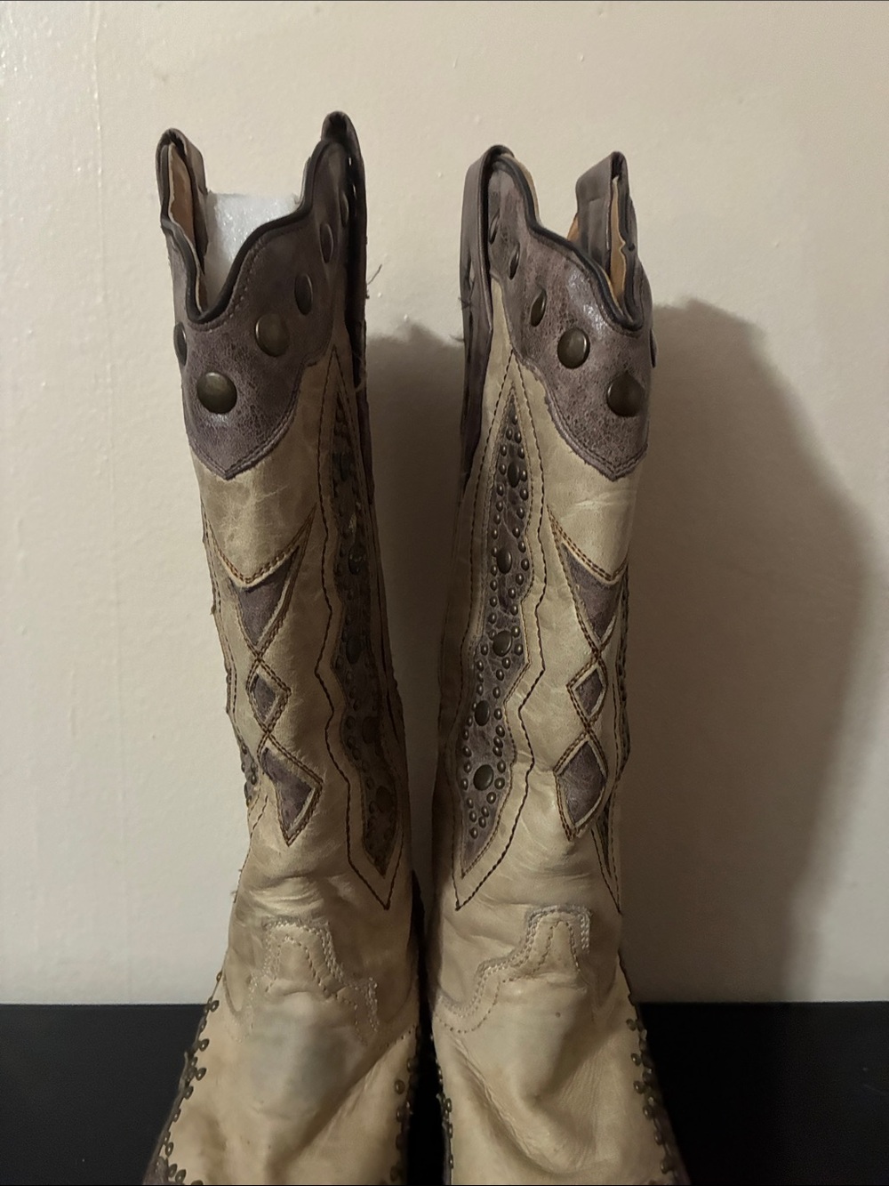 Corral boots cowboys boots angel wings cross women’s size 8.5 - Picture 5 of 12